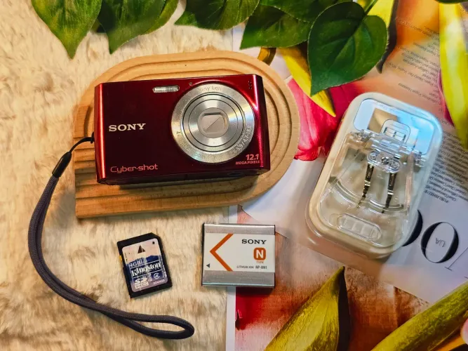 Camera sony cybershot w510 - vinho