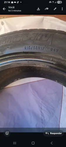 Pneus aro 17 215/55 Michelin