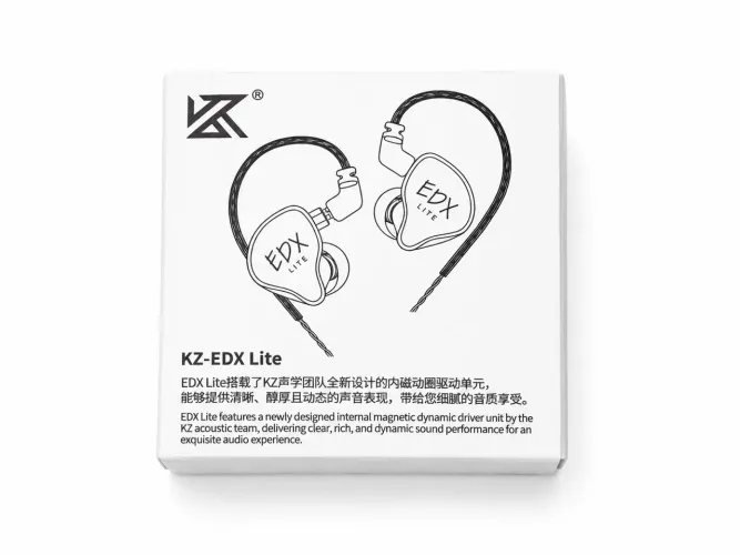 Fone de Ouvido KZ EDX Lite - Intra-Auricular com Fio