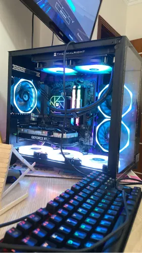 PC Gamer Ryzen 7 5700X RTX 3050 8GB 16GB 1TB NVMe + 1TB HD Water Cooler