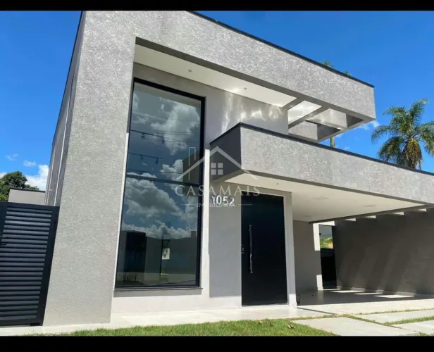 Condominio Terras de Santa Adelia - Casa alto padrao com 3 suites e piscina em Vargem Gran