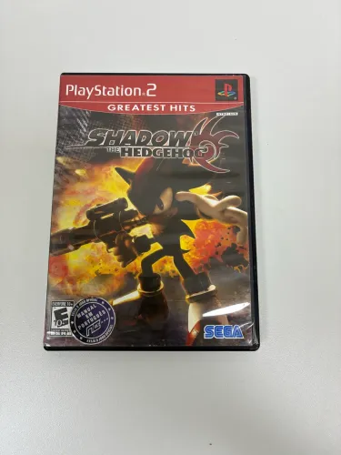 Jogo Shadow of The Hedgehog Americano original  PS2 