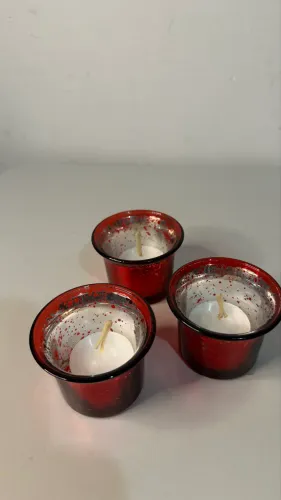 3 Cachepôs romântico