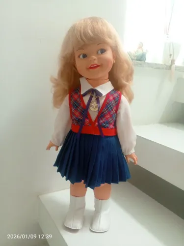 Boneca Gui Gui do ano de 1980 está impecável funcionando perfeitamente olhos sincronizados