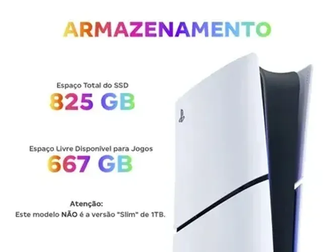 Playstation 5 com leitor de midia