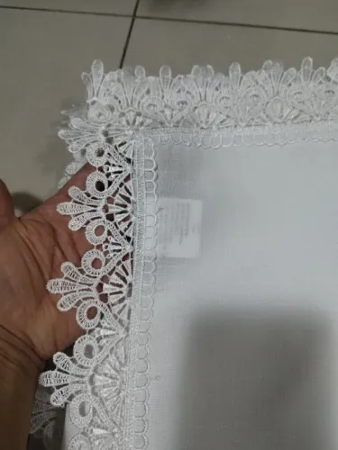 Toalha de Mesa Rafimex - Elegância e Sofisticação em Renda Guipir
