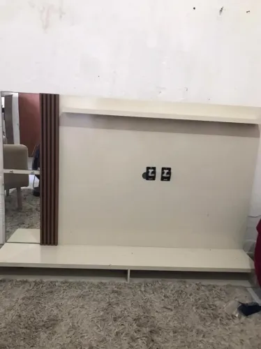 Painel de TV Parede MDF Claro