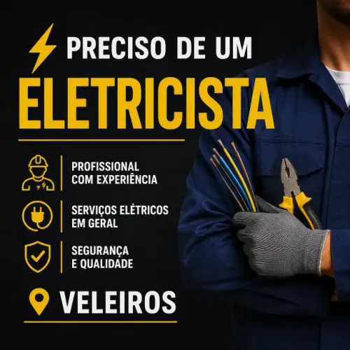PRECISO DE ELETRICISTA - VELEIROS