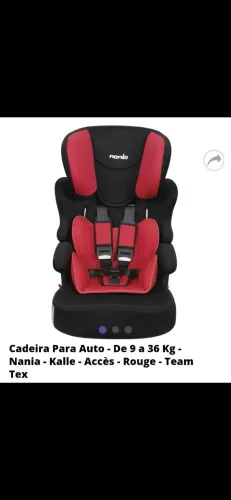 Cadeira veicular infantil 