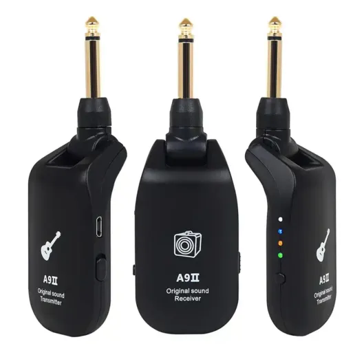 Transmissor Receptor A9 P10 Sem Fio Violão Baixo Guitarra