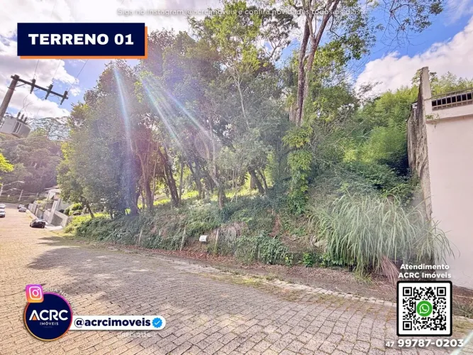 ACRC Imóveis - TE01290 - Terreno com um total de 375m² a Venda no Bairro Garcia