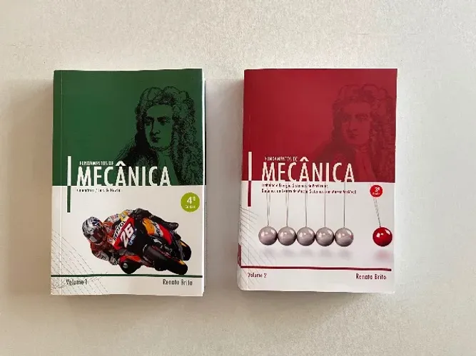 Coleção Fundamentos de Mecânica Vols 1 e 2 - Renato Brito (ITA / IME / AFA) - Novos
