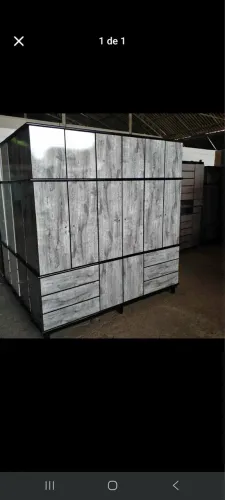 Guarda roupa 6 portas 