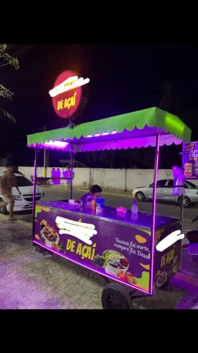 carrinho de açaí