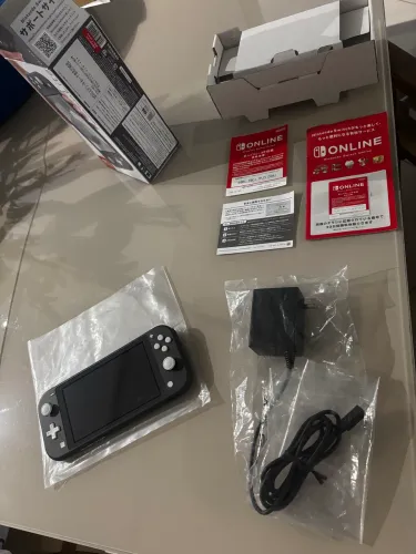 Nintendo Switch lite cinza desblo 512gb