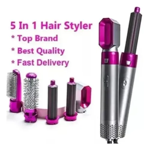 Secador de cabelo e modelador 5 em 1, estilo styler.