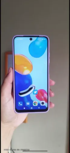 Redmi note 11 128 gigas 6 de ram biometria tudo funcionando 