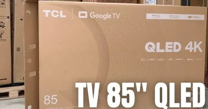 Smart TV 85? TCL QLED P7K 4K Nova Lacrada
