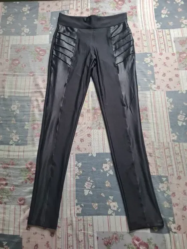 Calça legging montaria preta
