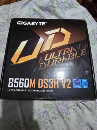 Kit upgrade Placa Mãe gigabyte b560m dsh3hV2 lga 1200 + Intel i5 10400f  2.9GH