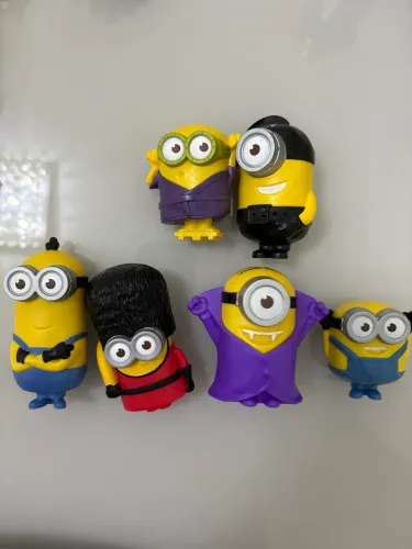 Bonecos minions McDonald?s  6 unidades