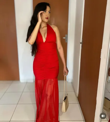 Vestido vermelho novo nunca usado