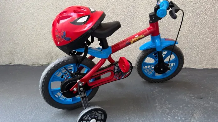 Bicicleta infantil HOMEM ARANHA