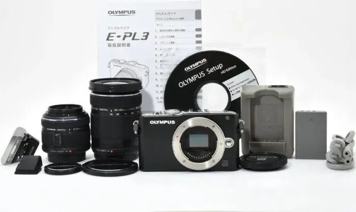 Câmera profissional Mirrorles Olympus