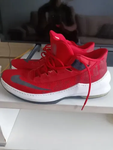 Nike Air Max Infuriate 2 MID, tamanho 45, vermelho