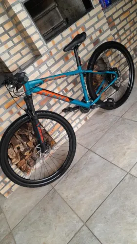 Bicicleta Aro 29 Sense One 21v 2023 Cor Azul-acqua/Vermelho Tamanho do quadro XL