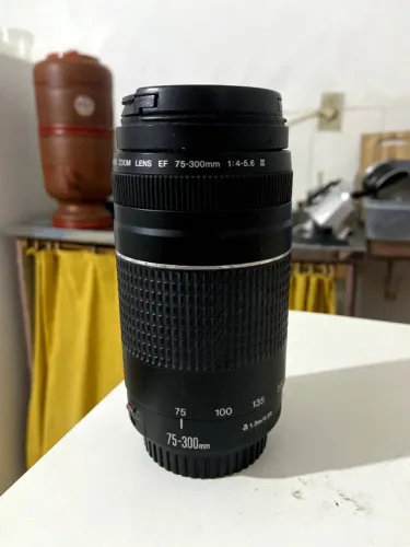 Lente Canon Zoom EF 75-300mm f/4-5.6 III