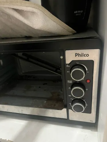 Forno sem porta de vidro