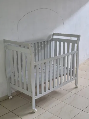 Berço Decorita Baby infantil branco