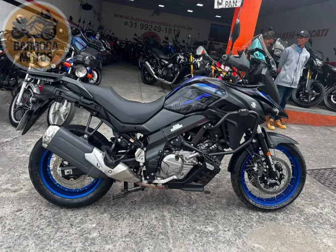 V- STROM 650 650 XT ADV ABS *ACESSÓRIOS* PRETA 2023/2024