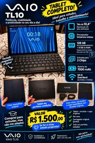 Tablet TL10 Em perfeito estado