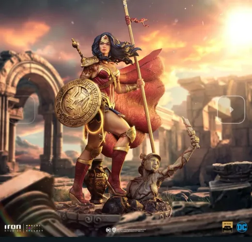 Wonder Woman Unleashed Iron Studios