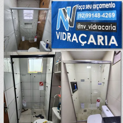 Box para em vidro temperado 