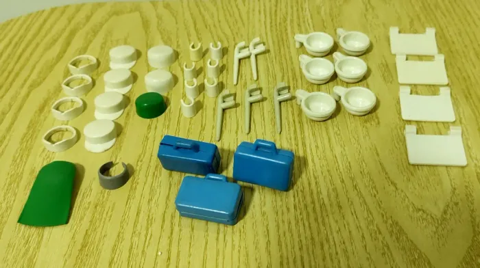 Acessórios Playmobil Hospital - Trol Anos 80