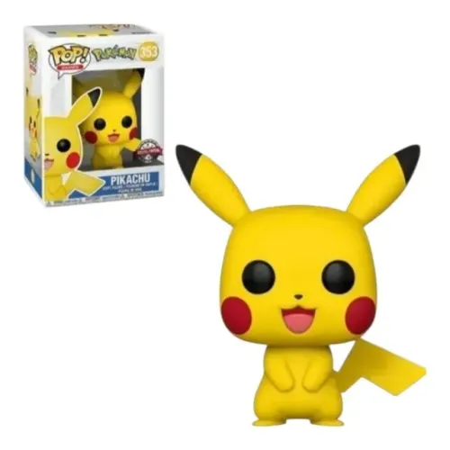 Original - Funko Pop Pokemon Pikachu #353 Exclusivo