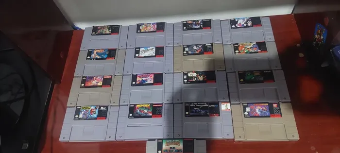 Jogos originais de Super Nintendo