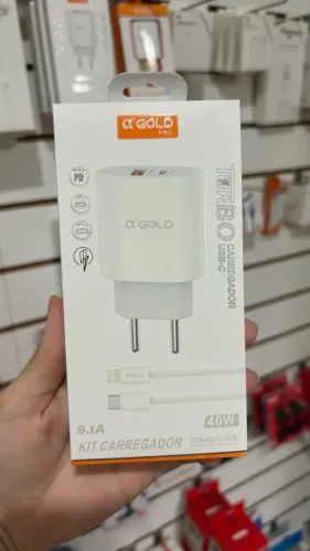 Carregador USB-C e iOS