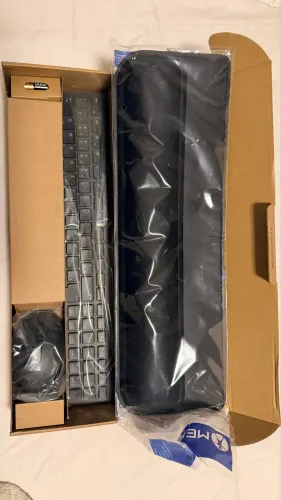 Combo Teclado e Mouse Sem Fio Dell KB3121Wt