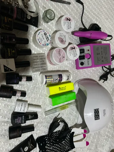 Kit completo de unha em gel