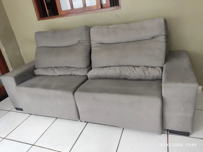Sofá Retrátil 2,50M NOVO