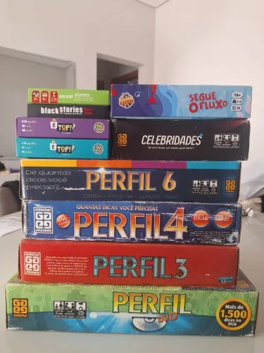 Jogos - 10 jogos de tabuleiro