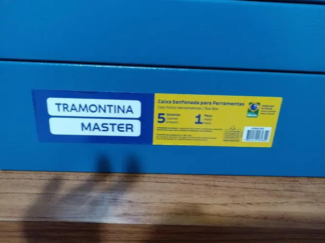 CAIXA FERRAMENTAS SANFONADA TRAMONTINA MASTER REFORÇADA ORIGINAL
