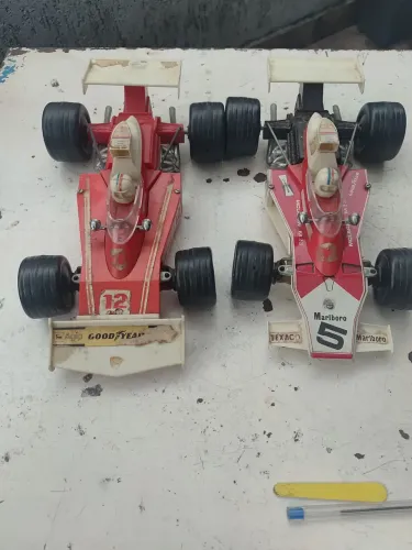 Carros Fórmula 1 anos 70/80 Ferrari Mclaren