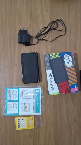 New 3ds preto japonês