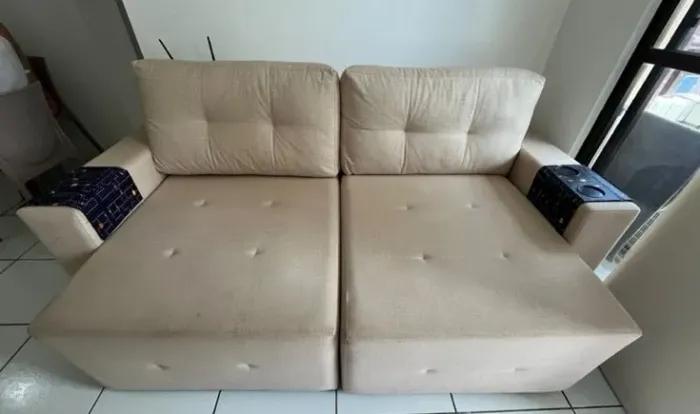 Sofá Retrátil de 2 lugares