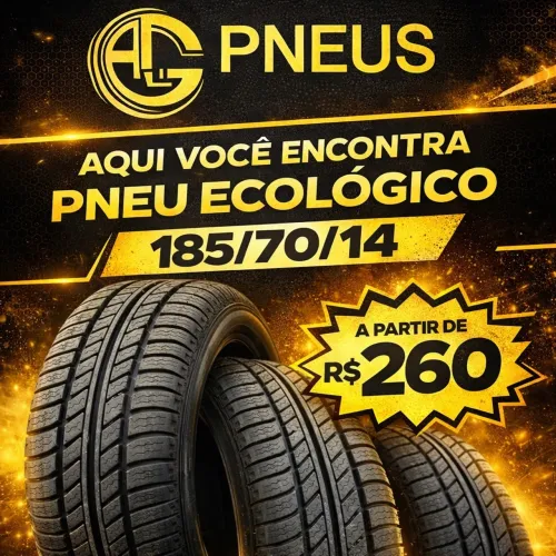185/70/14 ecológico com qualidade e segurança